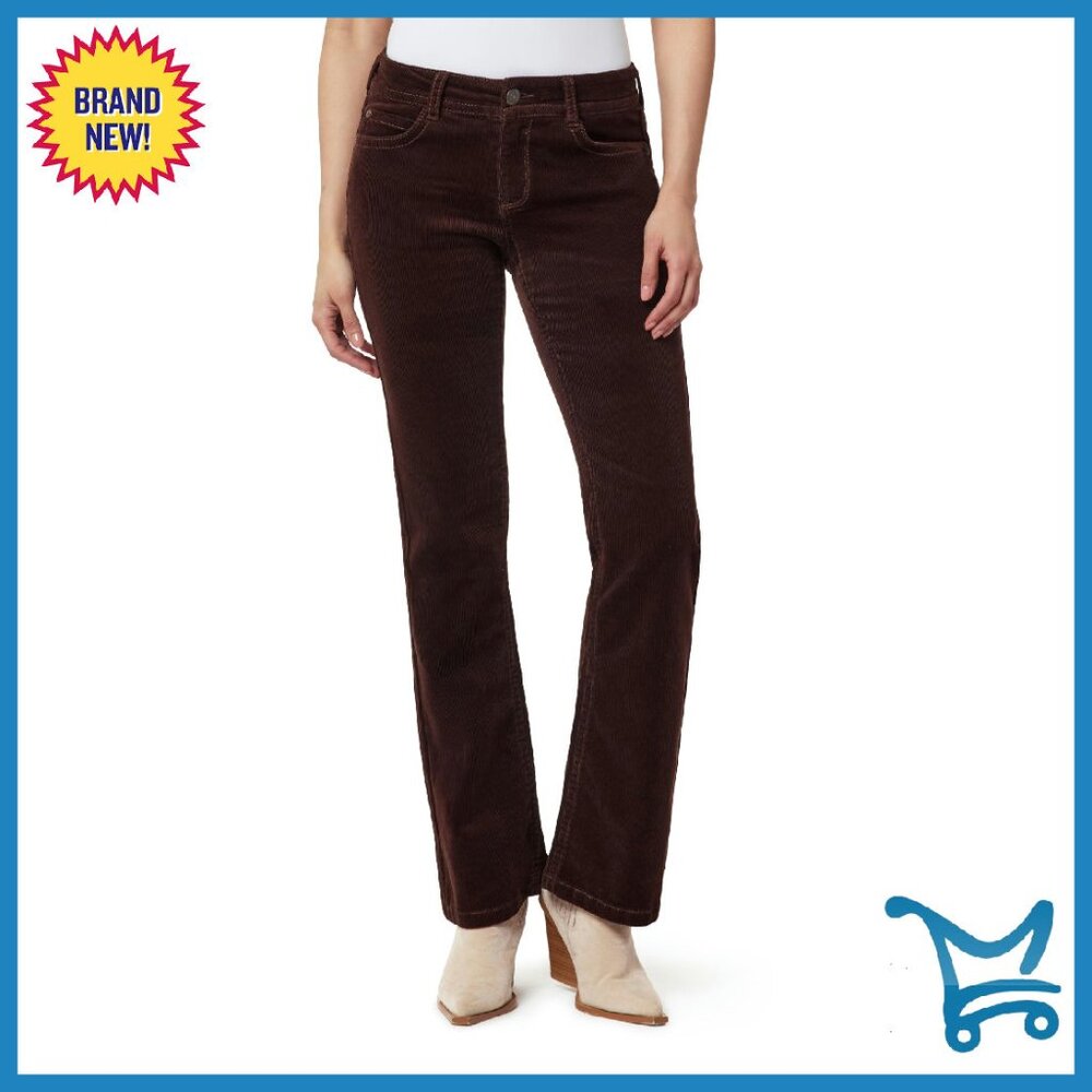 Low Rise Slim Flare Corduroy Pants 32" Inseam Curve Fit